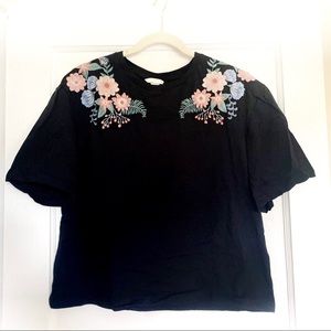 Embroidered t-shirt